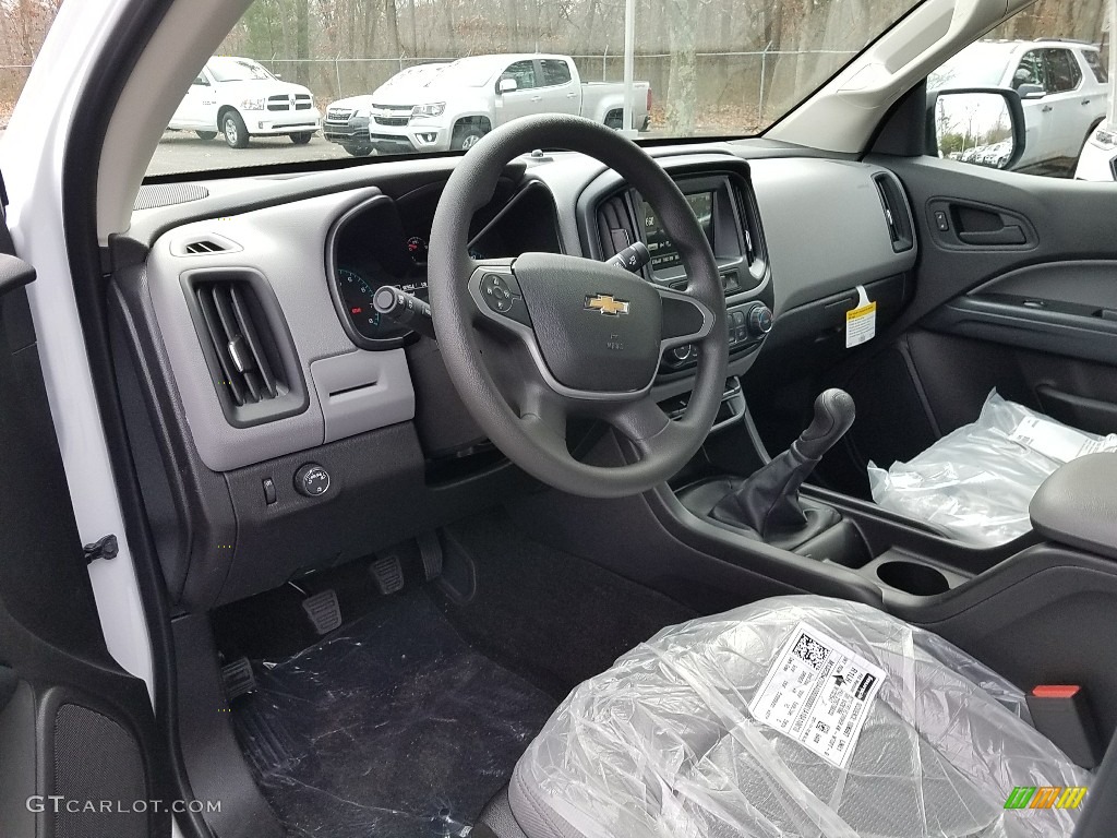 Jet Black/Dark Ash Interior 2018 Chevrolet Colorado WT Extended Cab Photo #124320155