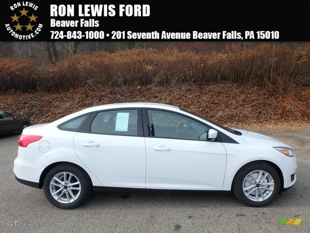 Oxford White Ford Focus