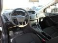 Charcoal Black 2018 Ford Focus S Sedan Interior Color