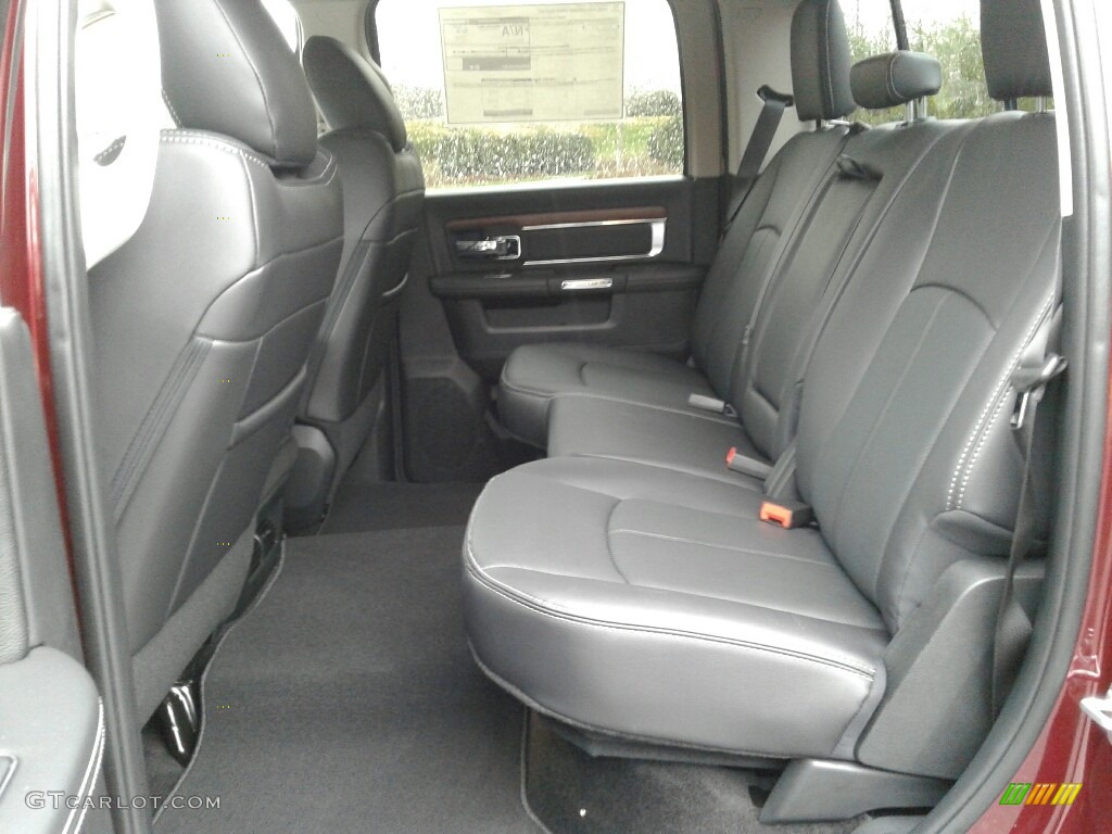 Black/Diesel Gray Interior 2018 Ram 2500 Laramie Crew Cab 4x4 Photo #124321787