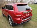 2011 Inferno Red Crystal Pearl Jeep Grand Cherokee Overland 4x4  photo #13