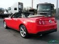 2011 Race Red Ford Mustang V6 Convertible  photo #3