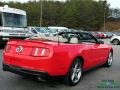 2011 Race Red Ford Mustang V6 Convertible  photo #5
