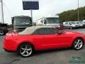2011 Race Red Ford Mustang V6 Convertible  photo #9
