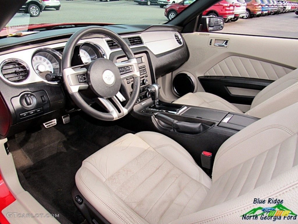 2011 Mustang V6 Convertible - Race Red / Stone photo #13