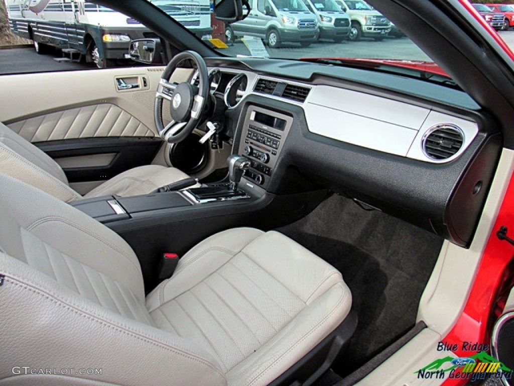 2011 Mustang V6 Convertible - Race Red / Stone photo #15