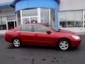 2007 Moroccan Red Pearl Honda Accord EX-L Sedan  photo #2