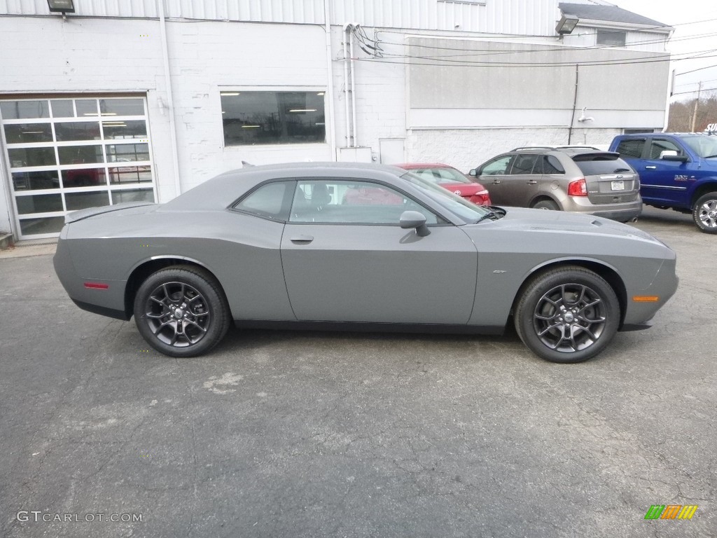 Destroyer Gray 2018 Dodge Challenger GT AWD Exterior Photo #124324628