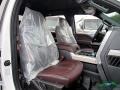 White Platinum - F450 Super Duty Platinum Crew Cab 4x4 Photo No. 11
