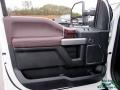 White Platinum - F450 Super Duty Platinum Crew Cab 4x4 Photo No. 33
