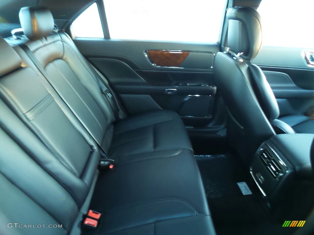 Ebony Interior 2018 Lincoln Continental Select AWD Photo #124326140