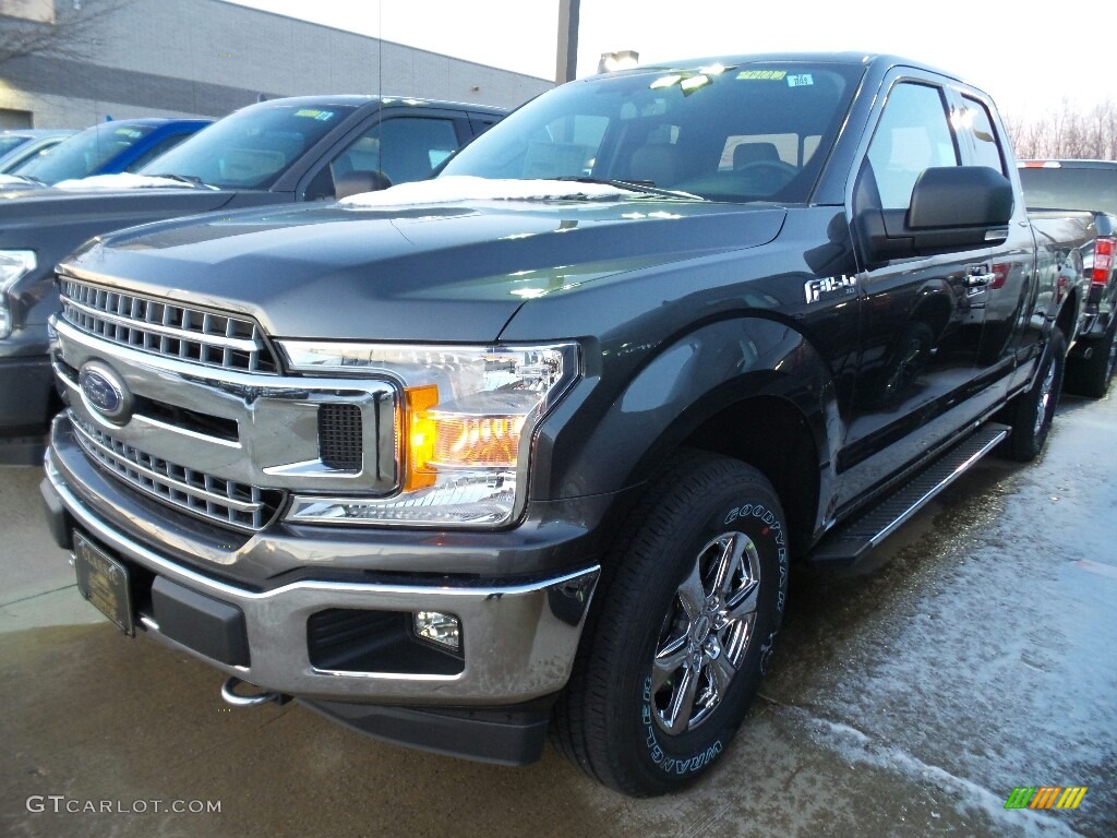 2018 F150 XLT SuperCab 4x4 - Magnetic / Earth Gray photo #1
