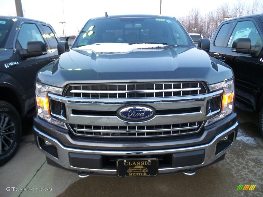 2018 F150 XLT SuperCab 4x4 - Magnetic / Earth Gray photo #2