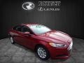 Ruby Red Metallic 2016 Ford Fusion S