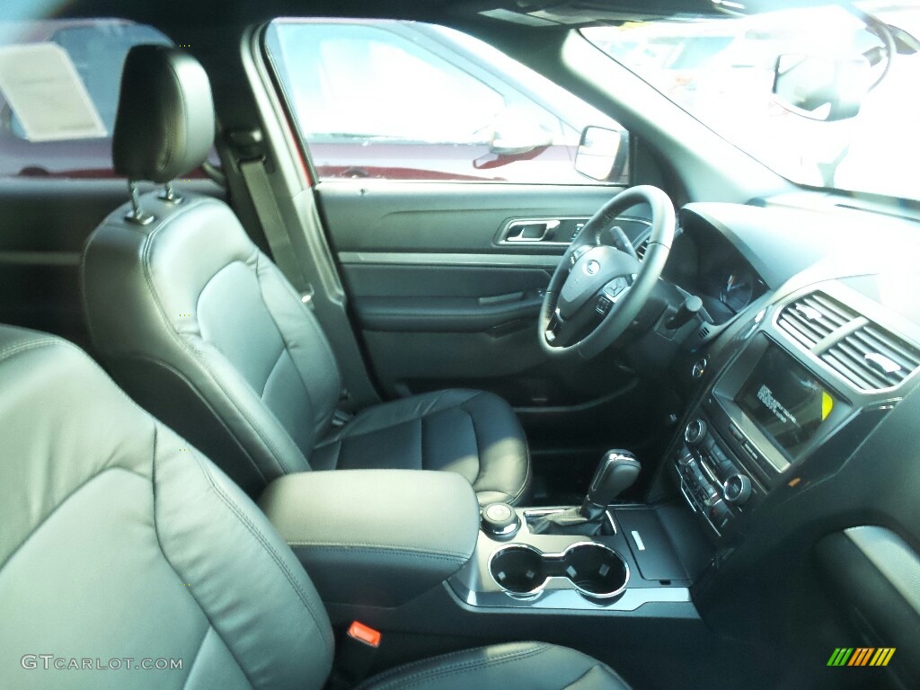 2018 Explorer XLT 4WD - Ruby Red / Ebony Black photo #3