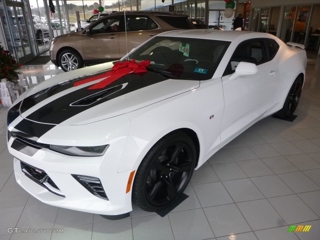 Summit White 2018 Chevrolet Camaro SS Coupe Exterior Photo #124327198