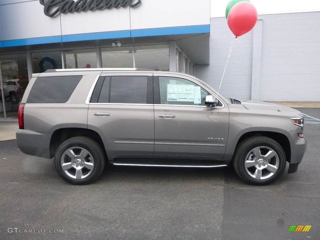 2018 Tahoe Premier 4WD - Pepperdust Metallic / Cocoa/­Mahogany photo #3