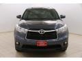 2015 Shoreline Blue Pearl Toyota Highlander XLE AWD  photo #2