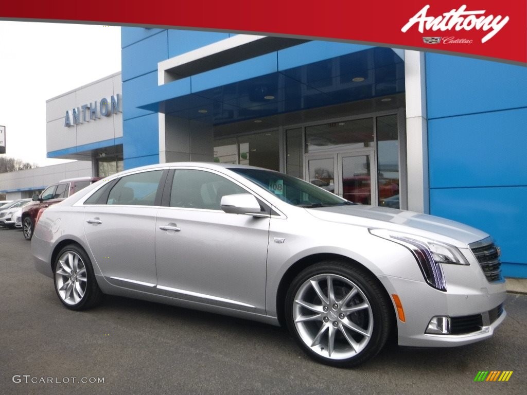 2018 Radiant Silver Metallic Cadillac Xts Premium Luxury Awd