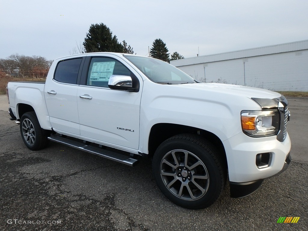 Summit White 2018 GMC Canyon Denali Crew Cab 4x4 Exterior Photo #124328795