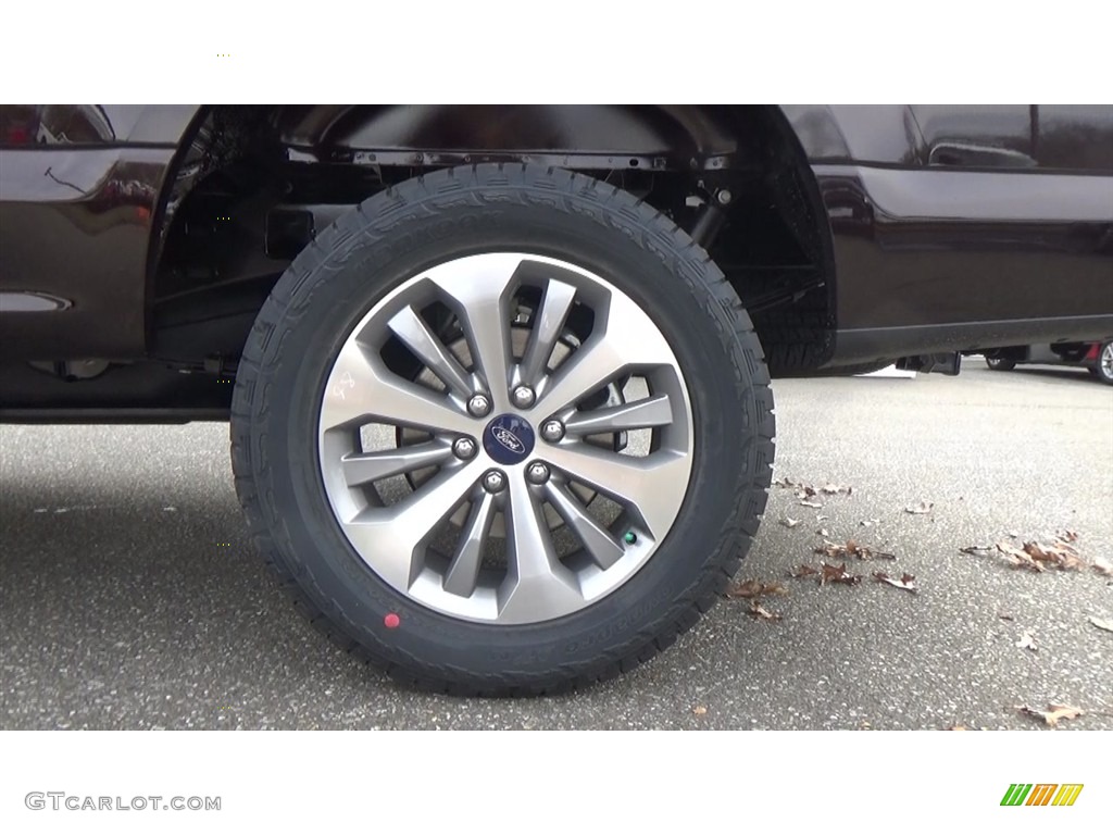 2018 F150 STX SuperCab 4x4 - Magma Red / Black photo #19