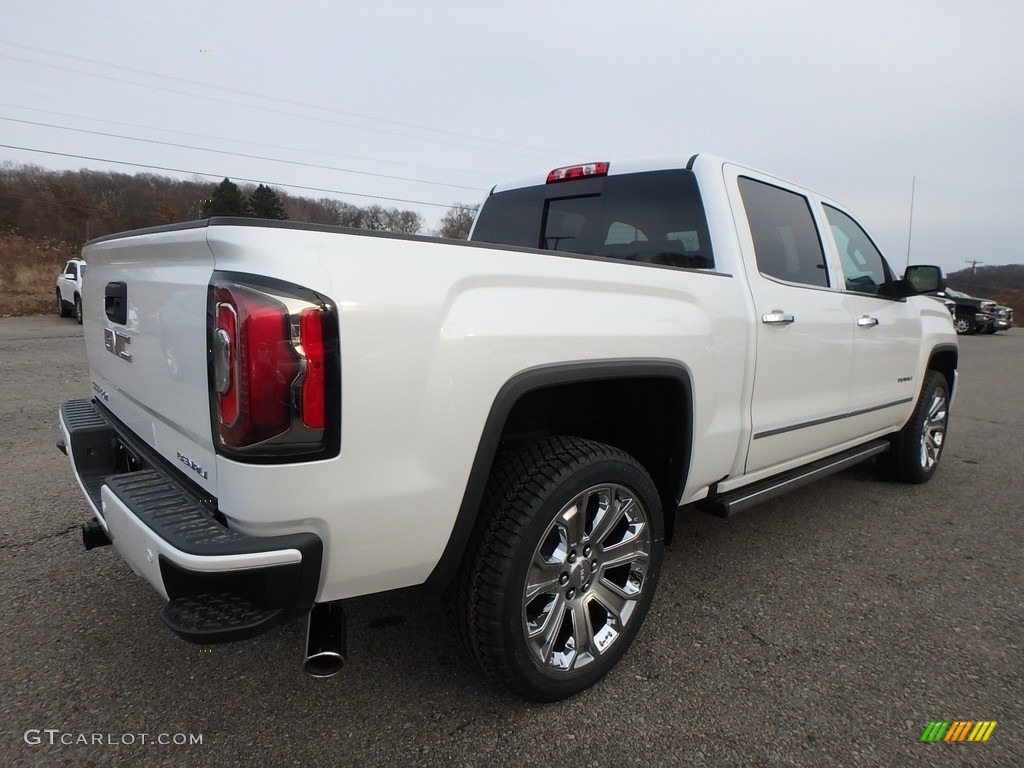 2018 White Frost Tricoat Gmc Sierra 1500 Denali Crew Cab 4wd 124305321