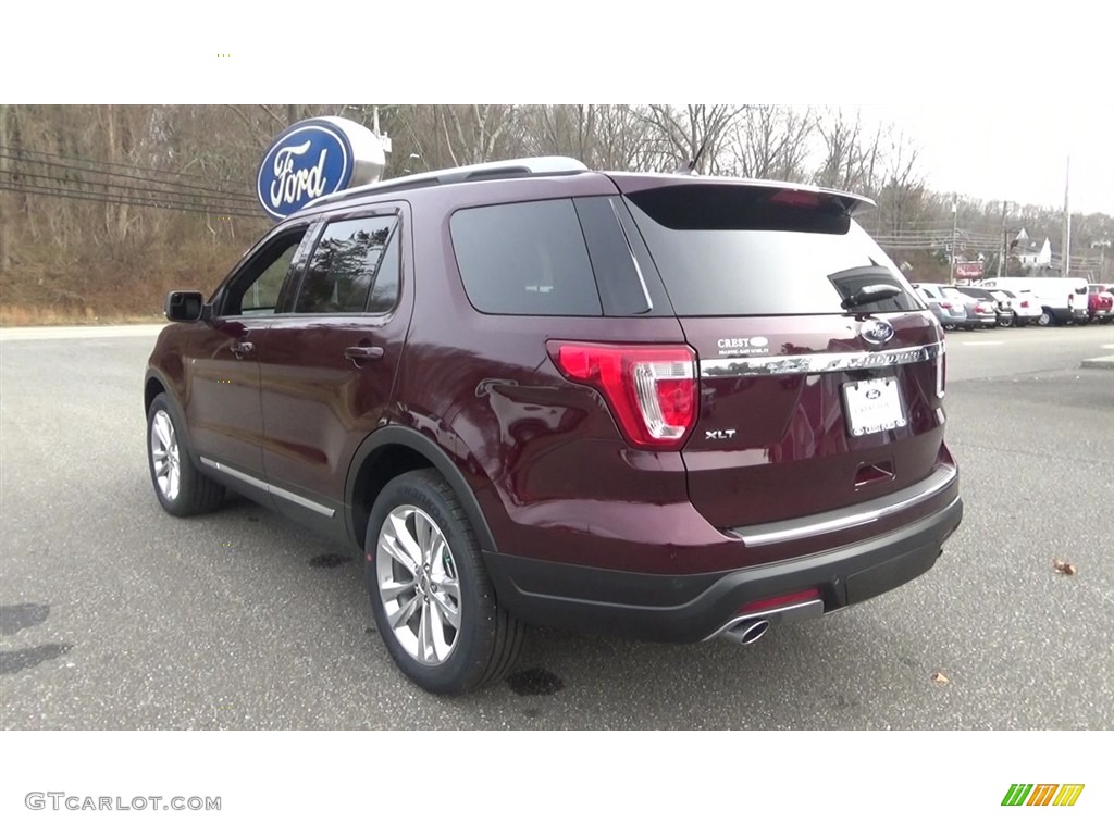 2018 Explorer XLT 4WD - Burgundy Velvet / Ebony Black photo #5