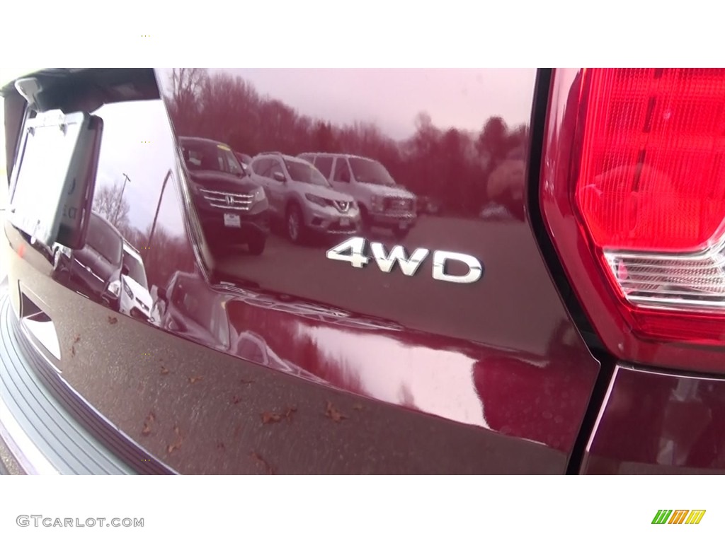 2018 Explorer XLT 4WD - Burgundy Velvet / Ebony Black photo #9