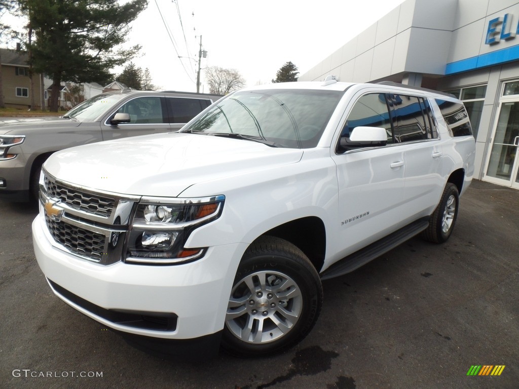 2018 Suburban LS 4WD - Summit White / Jet Black photo #1