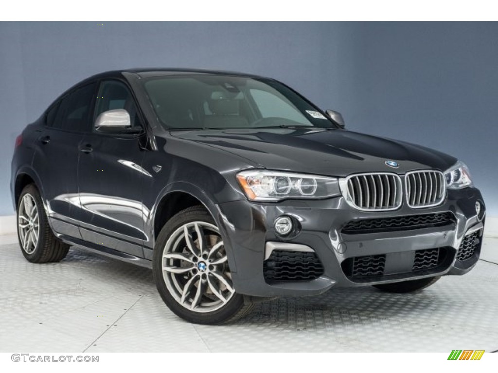 Dark Graphite Metallic 2018 BMW X4 M40i Exterior Photo #124330791
