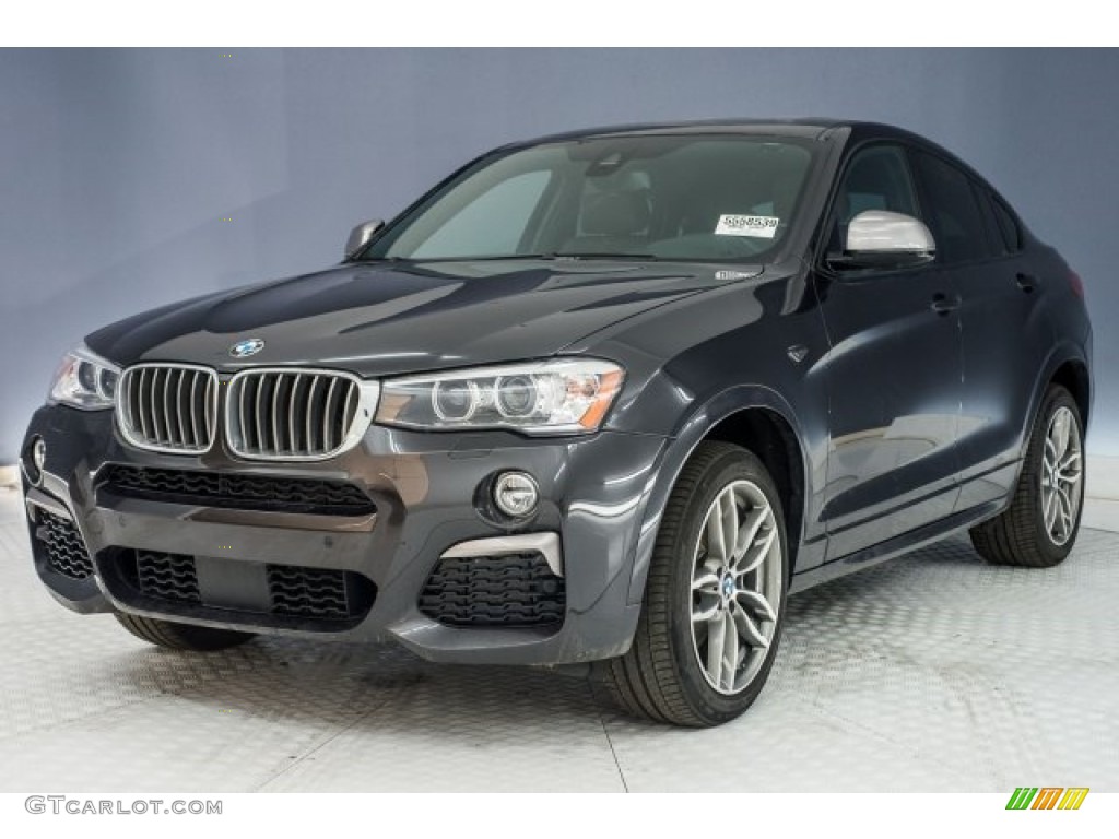 Dark Graphite Metallic 2018 BMW X4 M40i Exterior Photo #124331079