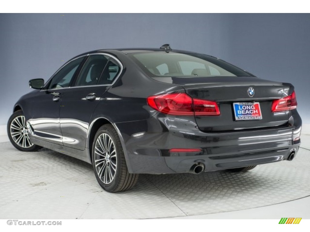 2017 5 Series 530i Sedan - Dark Graphite Metallic / Black photo #10