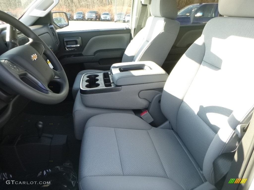 2018 Silverado 1500 Custom Crew Cab 4x4 - Summit White / Dark Ash/Jet Black photo #16