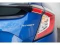 2018 Aegean Blue Metallic Honda Civic Sport Hatchback  photo #4