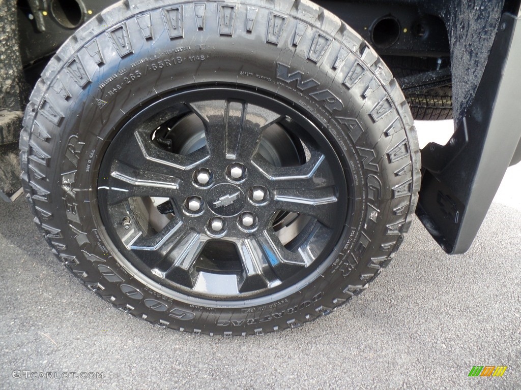 2018 Silverado 1500 LTZ Crew Cab 4x4 - Black / Jet Black photo #8