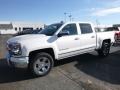 2018 Iridescent Pearl Tricoat Chevrolet Silverado 1500 LTZ Crew Cab 4x4  photo #1