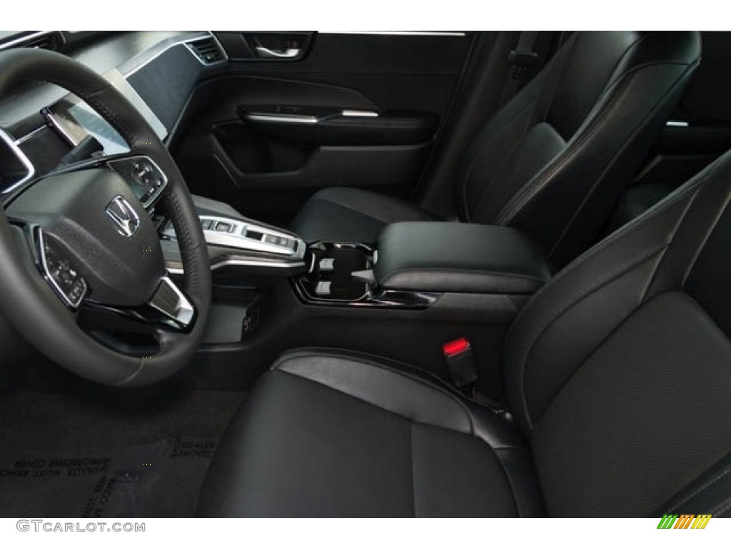 Black Interior 2018 Honda Clarity Touring Plug In Hybrid Photo #124333071