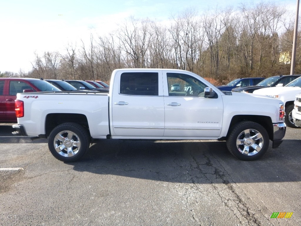 2018 Silverado 1500 LTZ Crew Cab 4x4 - Iridescent Pearl Tricoat / Jet Black photo #6