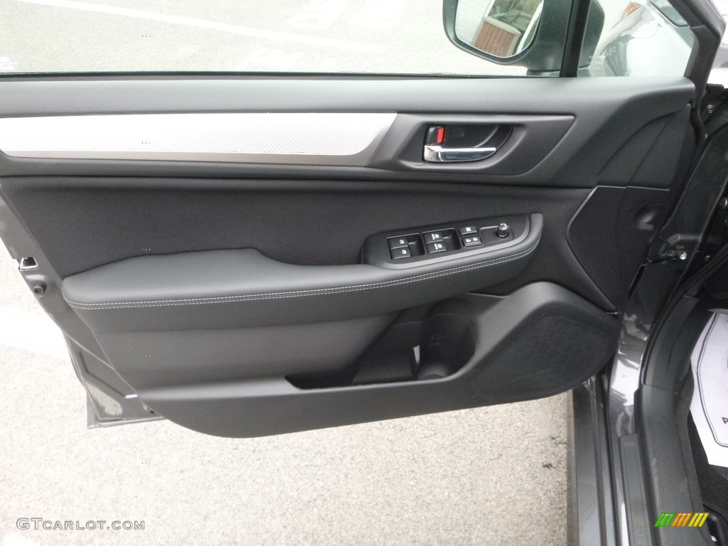 2018 Subaru Legacy 2.5i Premium Slate Black Door Panel Photo #124333167