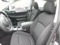 Slate Black Front Seat Photo for 2018 Subaru Legacy #124333200