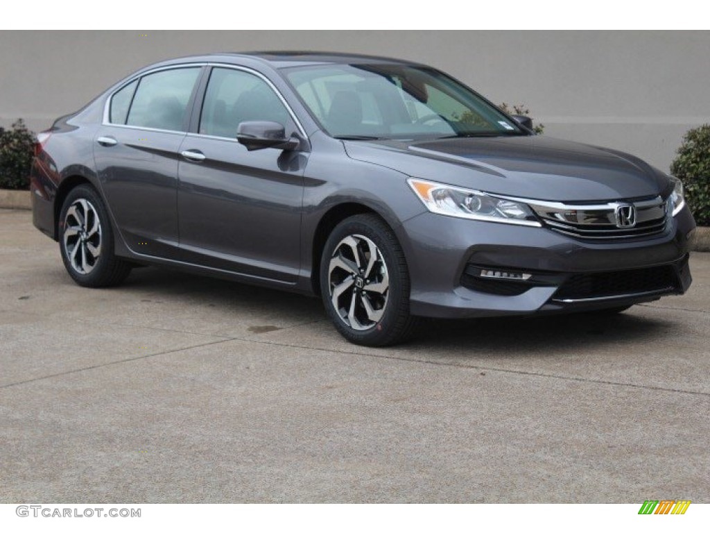 2017 Accord EX Sedan - Modern Steel Metallic / Black photo #2