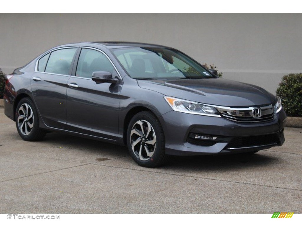 2017 Accord EX Sedan - Modern Steel Metallic / Black photo #3