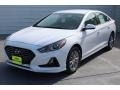 2018 Quartz White Pearl Hyundai Sonata SE  photo #3