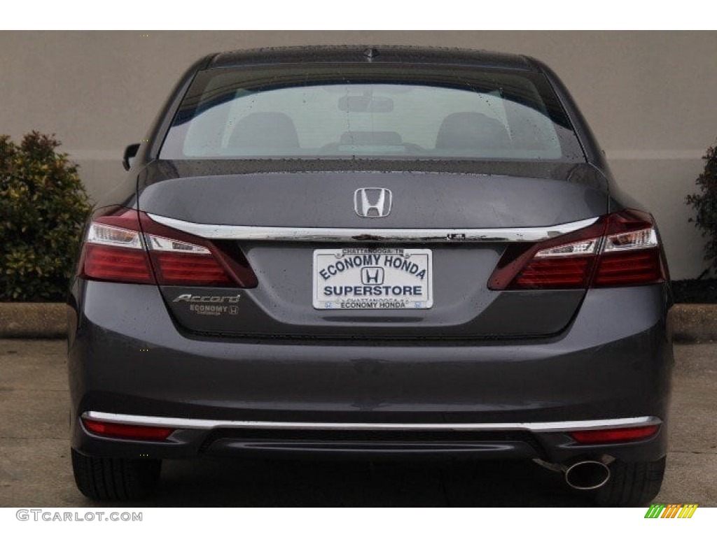 2017 Accord EX Sedan - Modern Steel Metallic / Black photo #5