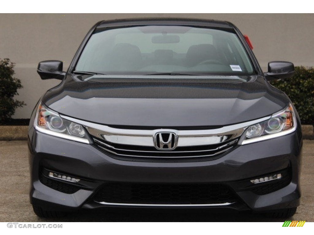 2017 Accord EX Sedan - Modern Steel Metallic / Black photo #3