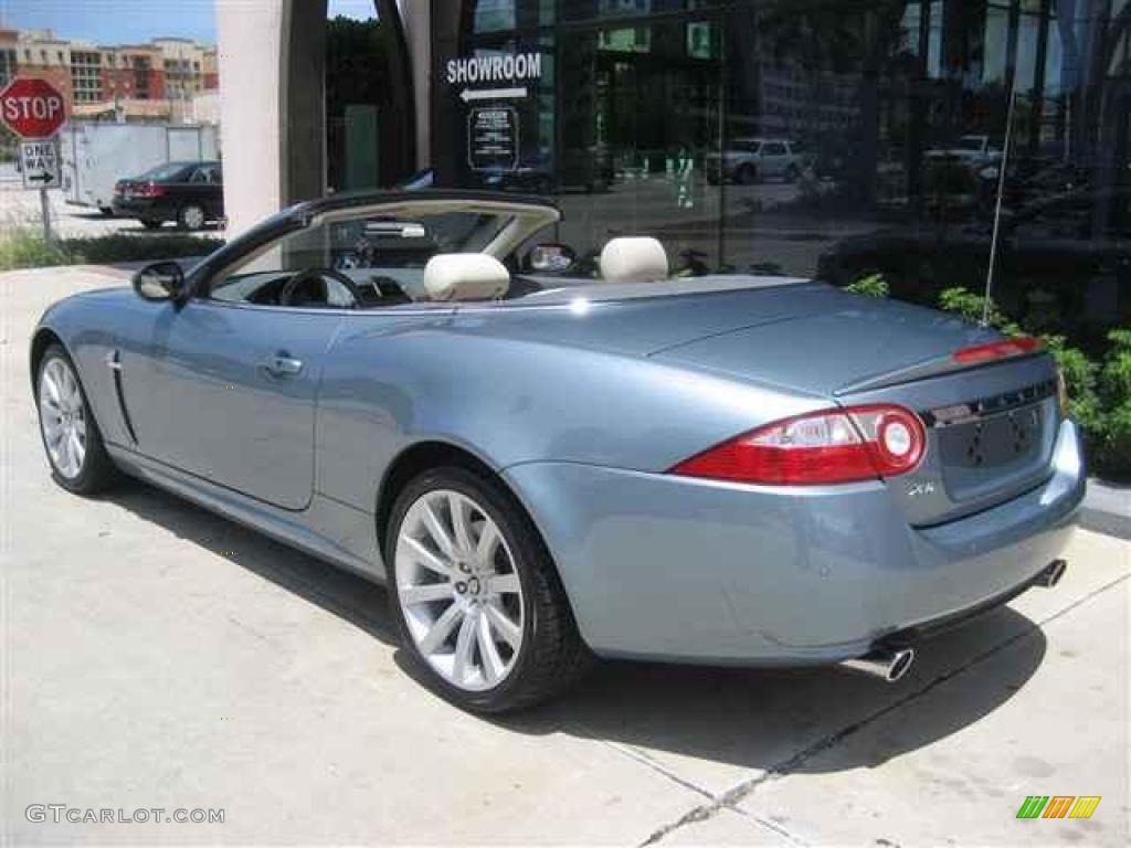 2007 XK XK8 Convertible - Zircon Metallic / Ivory/Slate photo #4