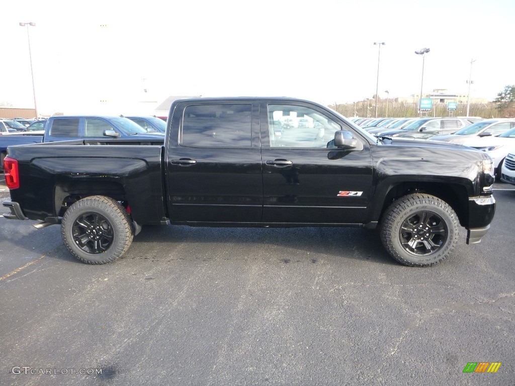 2018 Silverado 1500 LTZ Crew Cab 4x4 - Black / Jet Black photo #5