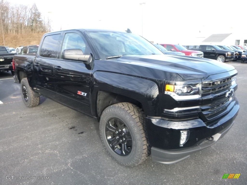 2018 Silverado 1500 LTZ Crew Cab 4x4 - Black / Jet Black photo #6