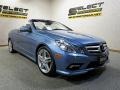 2011 Quartz Blue Metallic Mercedes-Benz E 550 Cabriolet  photo #4