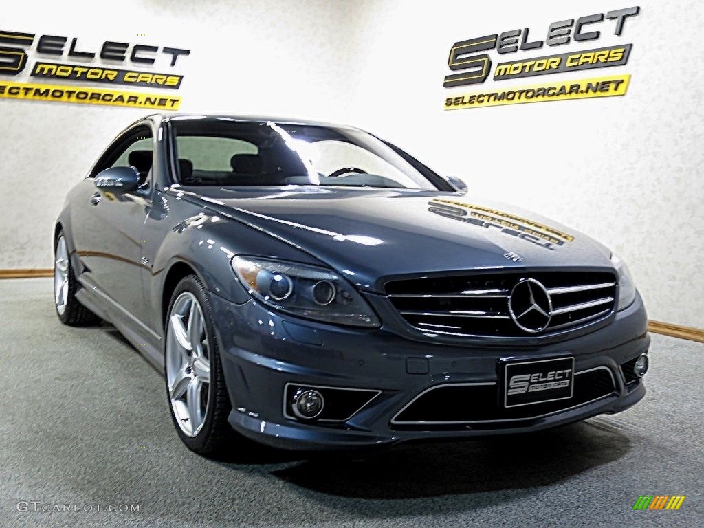 2009 CL 63 AMG - Flint Grey Metallic / Black photo #3